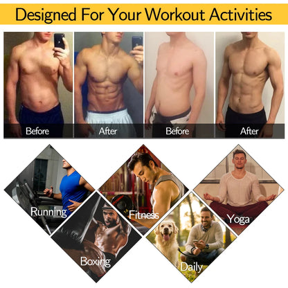 Men Waist Trainer Vest Corset Shaper
