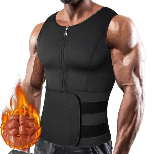 Men Waist Trainer Vest Corset Shaper