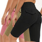 3pcs Women's High-waisted Gym Shorts