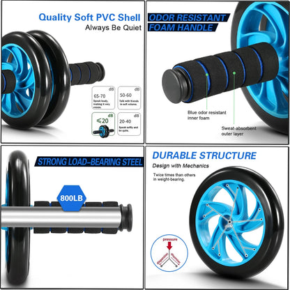 Abdominal Wheel 5-piece Indoor Sports
