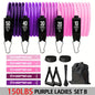 16Pcs Resistance Bands Set  Women