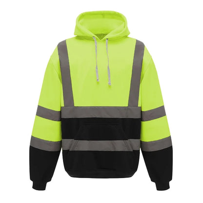 Men s Winter Reflective Hoodie Sweatshirts