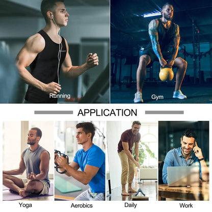 Men Sweat Workout Tank Top Shaper