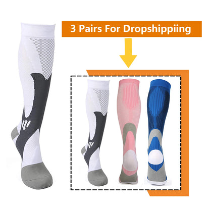 3 Pairs Compression Socks