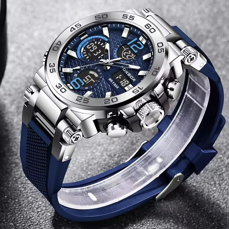 Luxury LED Display Men Wristwatches