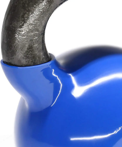 Blue Kettlebell Set, Vinyl Coated Weights