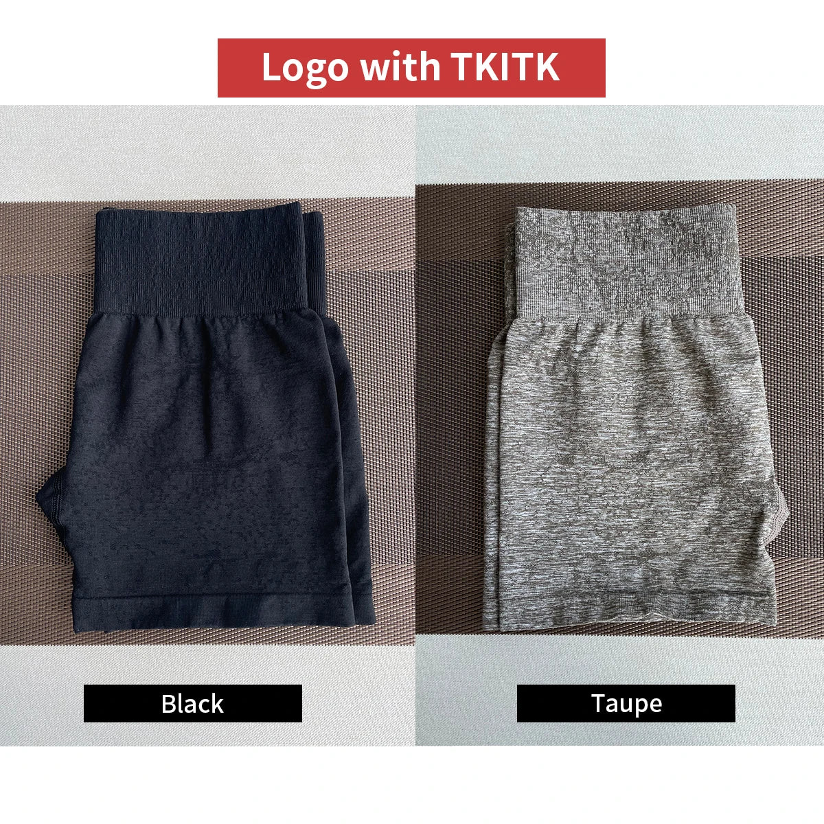 2Pcs Seamless Shorts