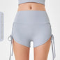 Women's Thin Drawstring Sports Yoga Shorts