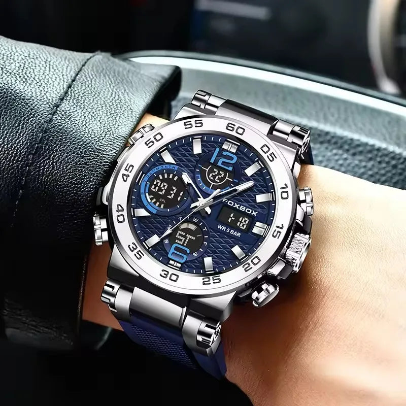 Luxury LED Display Men Wristwatches