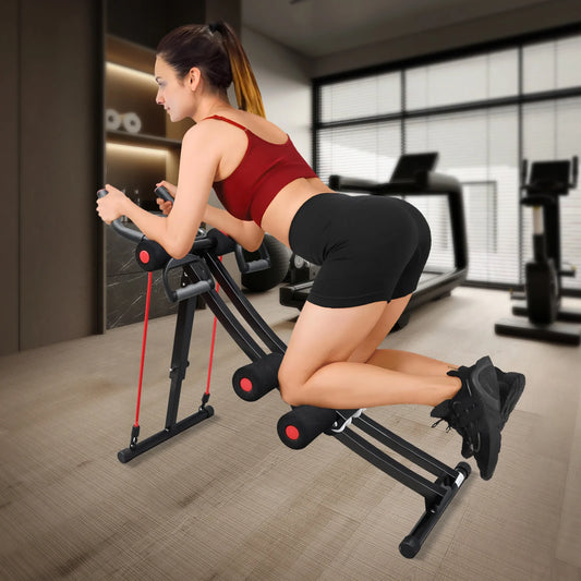 GIKPAL Foldable Ab Workout Machine LCD Display