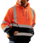 Men s Winter Reflective Hoodie Sweatshirts
