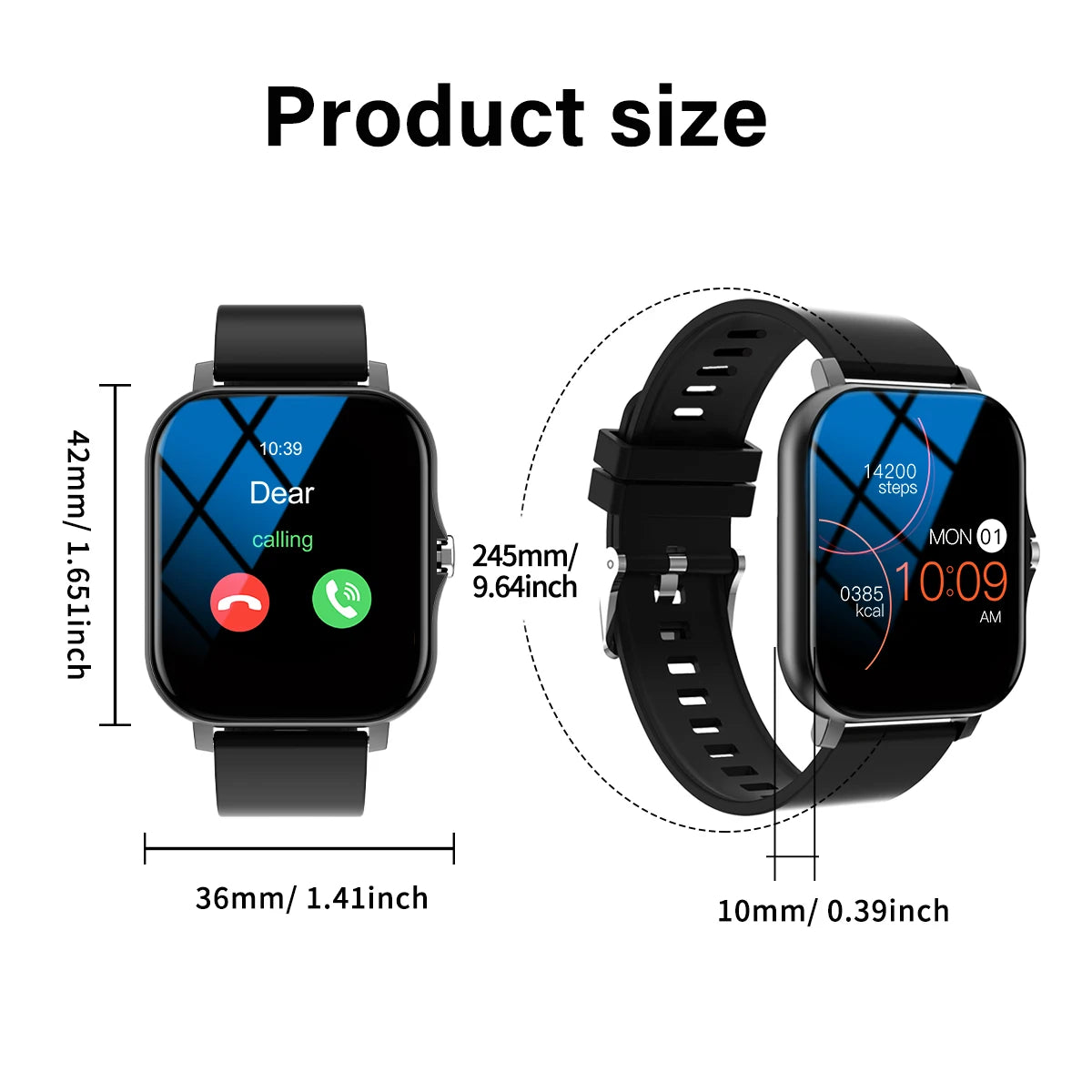 Bluetooth Call Smartwatch for Android