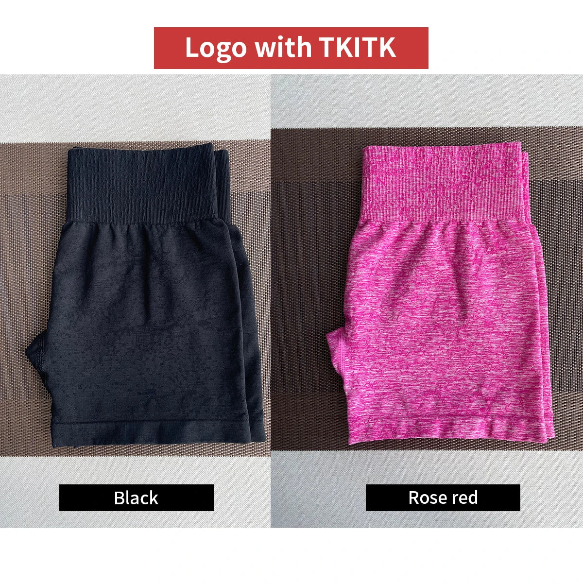 2Pcs Seamless Shorts