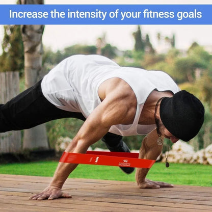 Resistance Bands Set for Men and Women, Pack of 5 Different Levels Elastic Band for Home Gym Long Exercise Workout