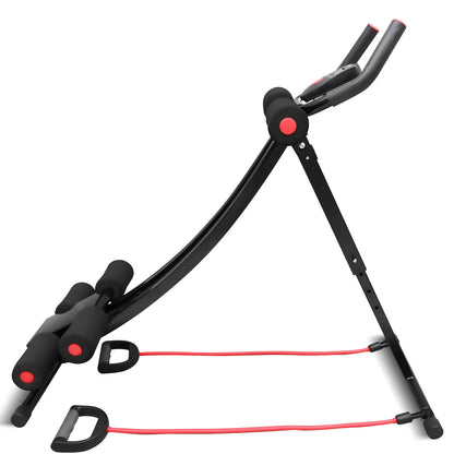 GIKPAL Foldable Ab Workout Machine LCD Display