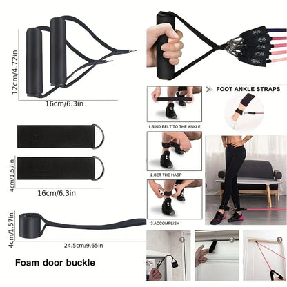 16Pcs Resistance Bands Set  Women