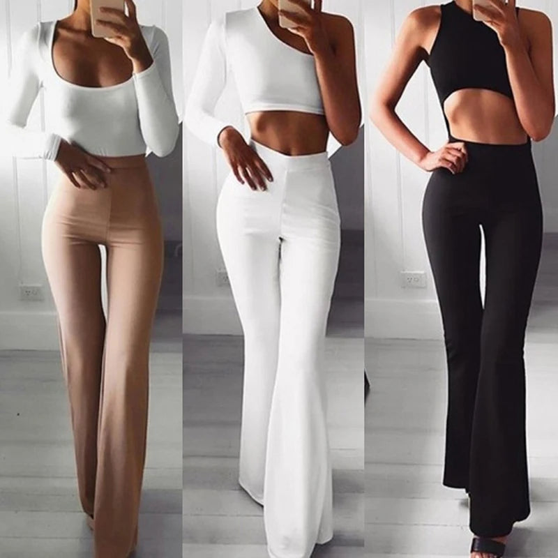 Yoga Flare Leggings Women Sport Pants