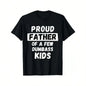 Dad of Dumbasses Tee Premium Cotton Crew