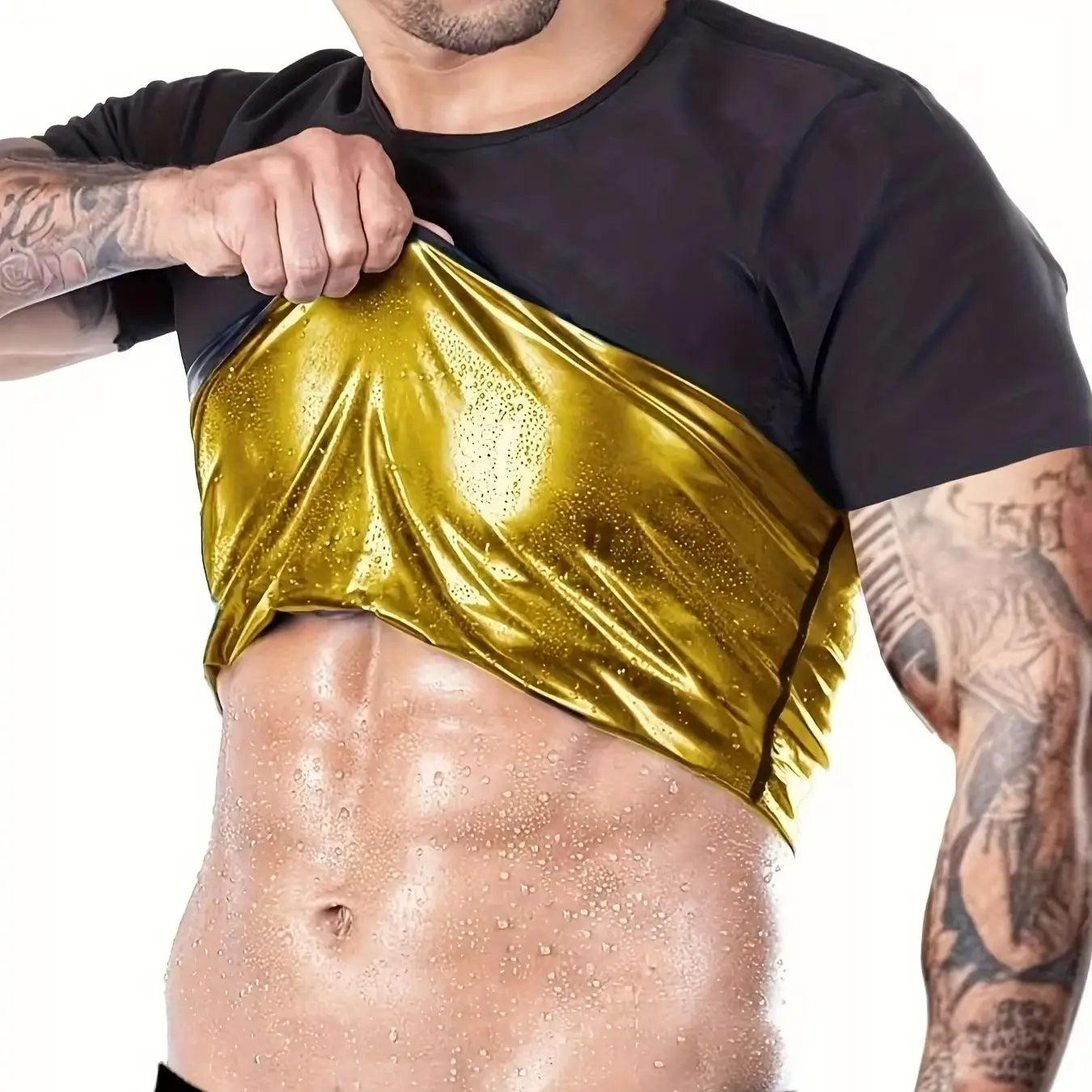 Pop Closets Sauna Shirt for Men