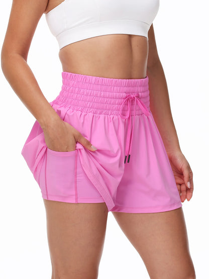 Women's High Waist Running Shorts