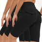 3pcs Women's High-waisted Gym Shorts