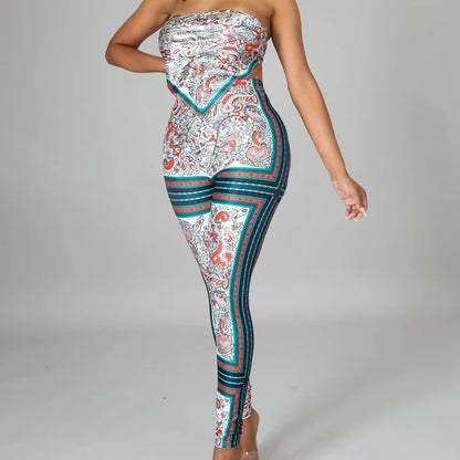 Summer Two Piece Pants Set