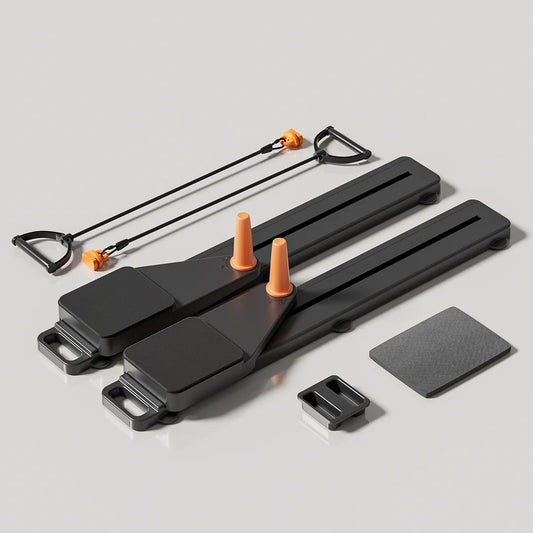 2-in-1 Abs & Ski Board - Portable Trainer