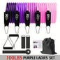 16Pcs Resistance Bands Set  Women