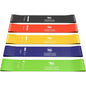 Resistance Bands Set for Men and Women, Pack of 5 Different Levels Elastic Band for Home Gym Long Exercise Workout