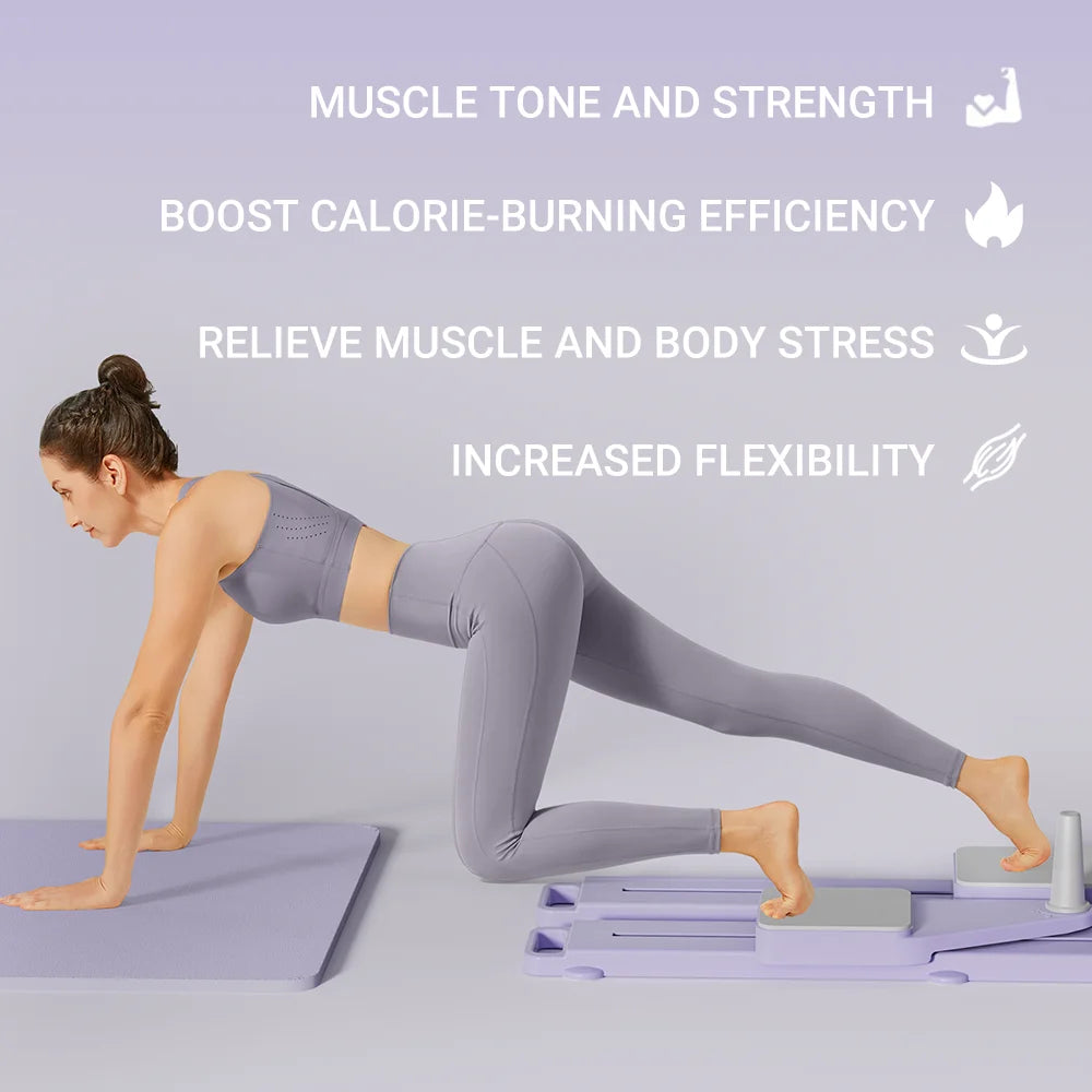2-in-1 Abs & Ski Board - Portable Trainer