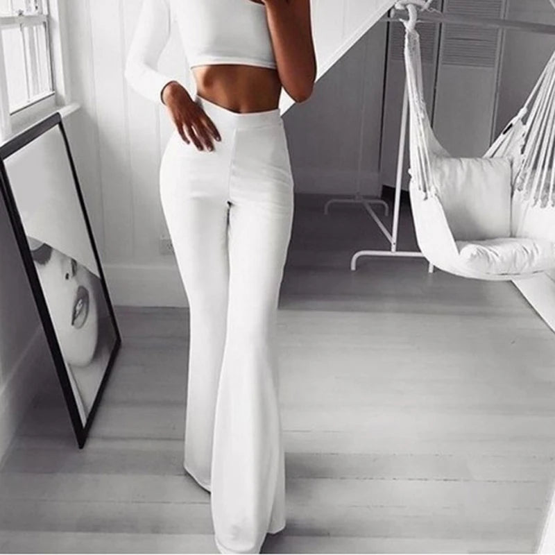 Yoga Flare Leggings Women Sport Pants