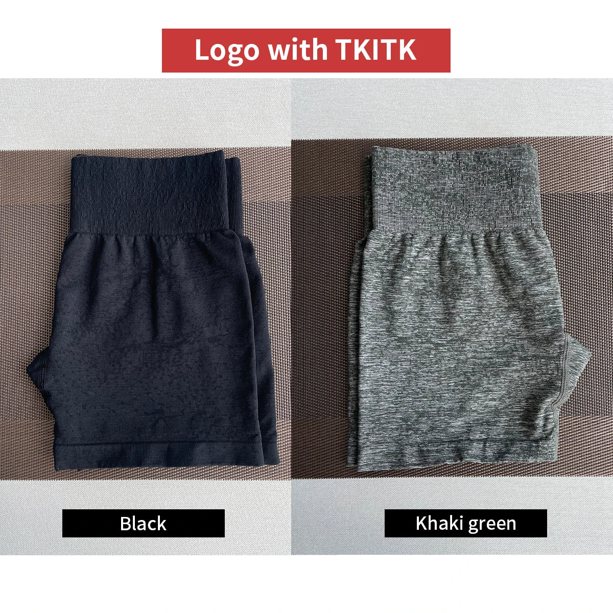 2Pcs Seamless Shorts