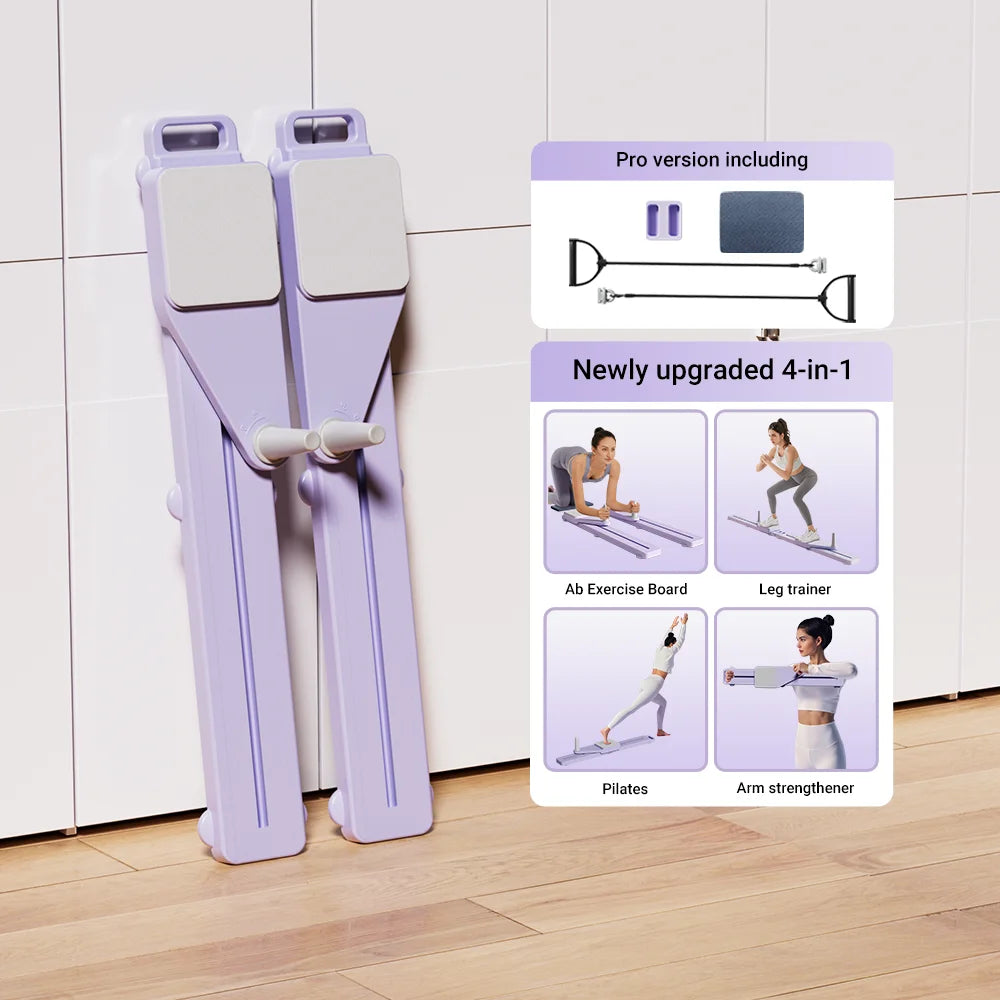 2-in-1 Abs & Ski Board - Portable Trainer