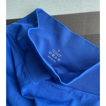 2 Pcs Shorts Pro Solid Seamless Women
