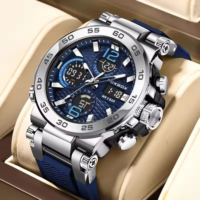Luxury LED Display Men Wristwatches