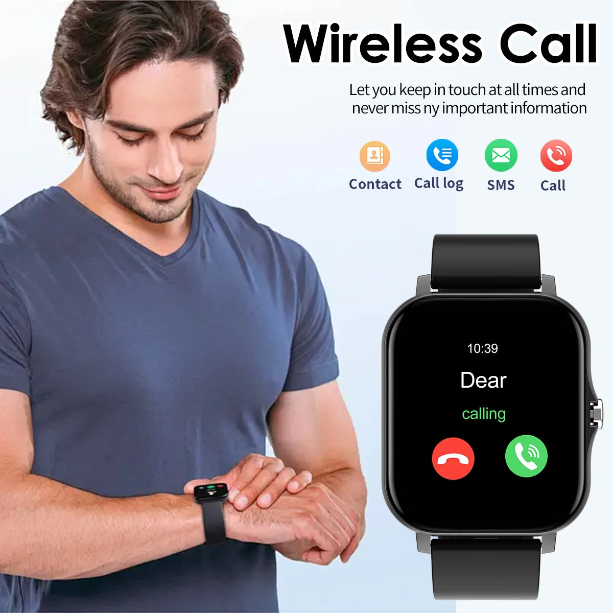 Bluetooth Call Smartwatch for Android